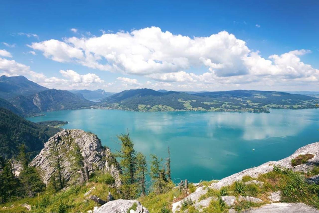 Fewo Atterseeperle - 80M2 Mit See- Und Gebirgsblick Steinbach am Attersee Exterior photo